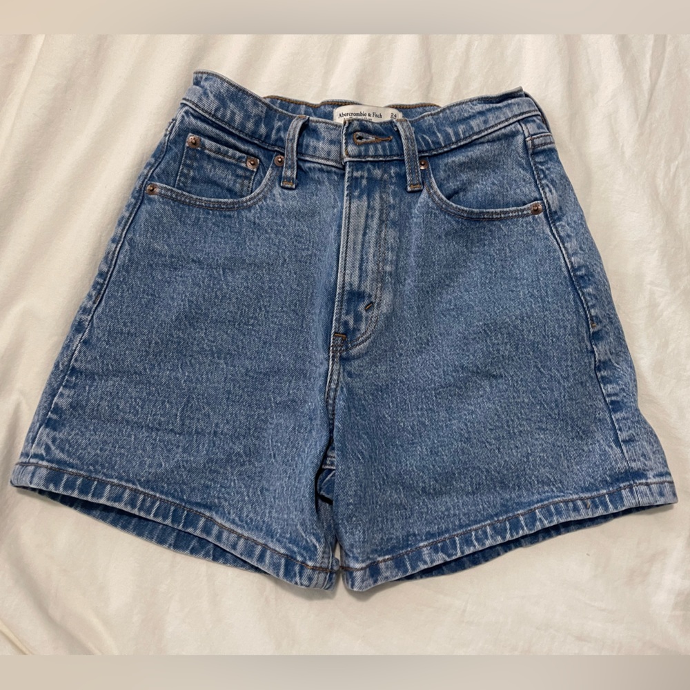 Abercrombie and Fitch Dad Shorts High Rise